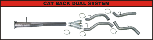 Exhaust Systems / Manifolds - CAT Back Duals