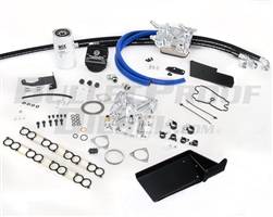 Bullet Proof Diesel - BulletProof Oil Cooler System, Relocation Kit, 2008-2010 F-Series 6.4L Diesel