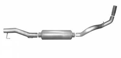 Gibson Performance Exhaust - Gibson Performance Exhaust Cat-Back Single Exhaust System, Aluminized 316604