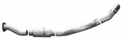 Gibson Performance Exhaust - Gibson Performance Exhaust Cat-Back Single Exhaust System, Aluminized 315605