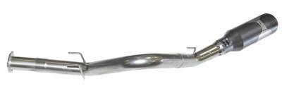 Gibson Performance Exhaust - Gibson Performance Exhaust Metal Mulisha Cat-Back Single Exhaust System, Stainless 60-0019