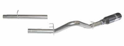 Gibson Performance Exhaust - Gibson Performance Exhaust Metal Mulisha Cat-Back Single Exhaust System, Stainless 60-0024