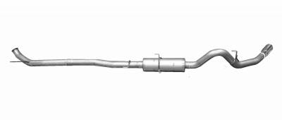 Gibson Performance Exhaust - Gibson Performance Exhaust Turbo-Back Single Exhaust System, Aluminized 316513