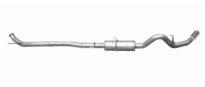 Gibson Performance Exhaust - Gibson Performance Exhaust Turbo-Back Single Exhaust System, Aluminized 316514