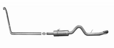 Gibson Performance Exhaust - Gibson Performance Exhaust Turbo-Back Single Exhaust System, Aluminized 319505