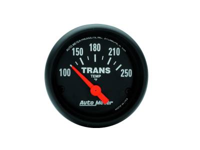 Auto Meter - Auto Meter Gauge; Transmission Temp; 2 1/16in.; 100-250deg. F; Electric; Z Series 2640