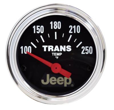 Auto Meter - Auto Meter Gauge; Trans Temp; 2 1/16in.; 250deg. F; Elec; Jeep 880260