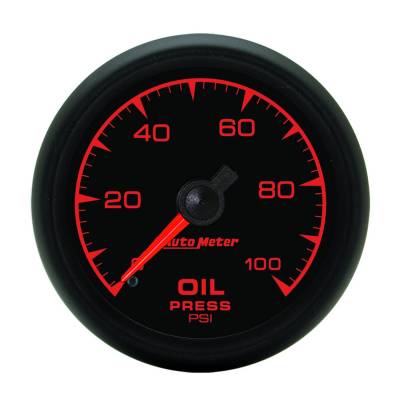 Auto Meter - Auto Meter Gauge; Oil Pressure; 2 1/16in.; 100psi; Mechanical; ES 5921