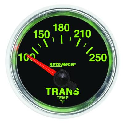 Auto Meter - Auto Meter Gauge; Transmission Temp; 2 1/16in.; 100-250deg. F; Electric; GS 3849