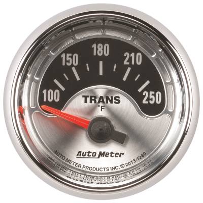 Auto Meter - Auto Meter Gauge; Trans Temp; 2 1/16in.; 250deg. F; Elec; American Muscle 1249