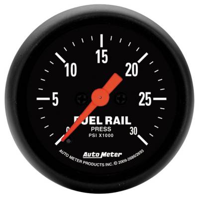 Auto Meter - Auto Meter Gauge; Rail Pressure (RAM 5.9L); 2 1/16in.; 30kpsi; Digital Stepper Motor; Z Ser 2686