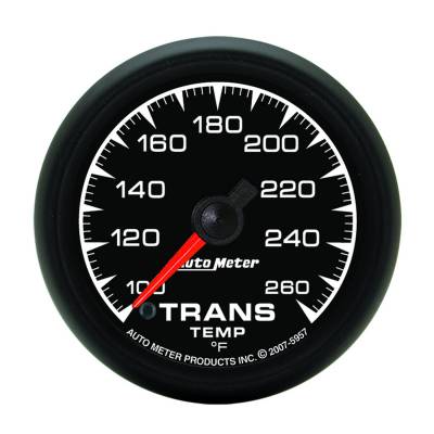 Auto Meter - Auto Meter Gauge; Transmission Temp; 2 1/16in.; 100-260deg. F; Digital Stepper Motor; ES 5957