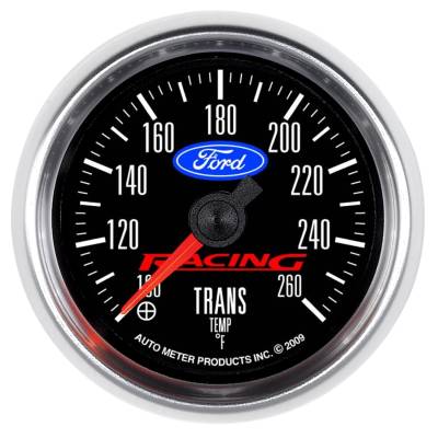 Auto Meter - Auto Meter Gauge; Trans Temp; 2 1/16in.; 100-260deg. F; Digital Stepper Motor; Ford Racing 880314