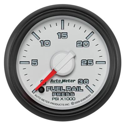 Auto Meter - Auto Meter Gauge; Rail Press; 2 1/16in.; 30kpsi; Digital Stepper Motor; Ram Gen 3 Fact. Mat 8593