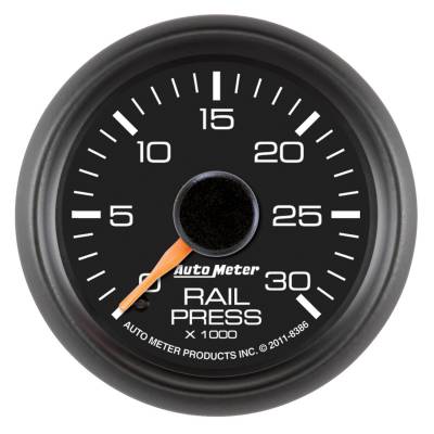 Auto Meter - Auto Meter Gauge; Rail Pressure; 2 1/16in.; 30kpsi; Digital Stepper Motor; GM Factory Match 8386