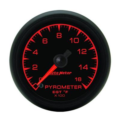 Auto Meter - Auto Meter Gauge; Pyrometer (EGT); 2 1/16in.; 1600deg. F; Digital Stepper Motor; ES 5944