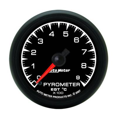 Auto Meter - Auto Meter Gauge; Pyrometer (EGT); 2 1/16in.; 900deg. C; Digital Stepper Motor; ES 5944-M