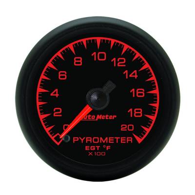 Auto Meter - Auto Meter Gauge; Pyrometer (EGT); 2 1/16in.; 2000deg. F; Digital Stepper Motor; ES 5945