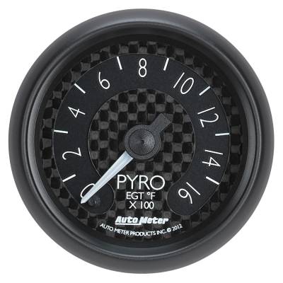 Auto Meter - Auto Meter Gauge; Pyrometer (EGT); 2 1/16in.; 1600deg. F; Digital Stepper Motor; GT 8044