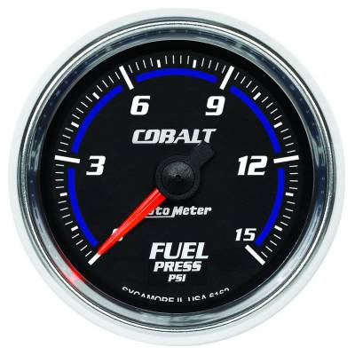 Auto Meter - Auto Meter Gauge; Fuel Pressure; 2 1/16in.; 15psi; Digital Stepper Motor; Cobalt 6162