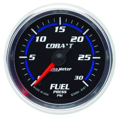 Auto Meter - Auto Meter Gauge; Fuel Pressure; 2 1/16in.; 30psi; Digital Stepper Motor; Cobalt 6161