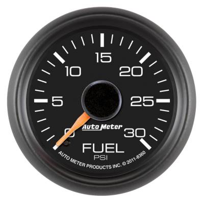 Auto Meter - Auto Meter Gauge; Fuel Pressure; 2 1/16in.; 30psi; Digital Stepper Motor; GM Factory Match 8360