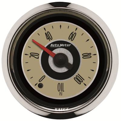 Auto Meter - Auto Meter Gauge; Oil Press; 2 1/16in.; 100psi; Digital Stepper Motor; Cruiser 1153