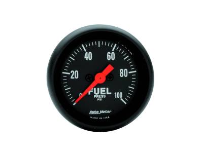 Auto Meter - Auto Meter Gauge; Fuel Pressure; 2 1/16in.; 100psi; Digital Stepper Motor; Z Series 2663