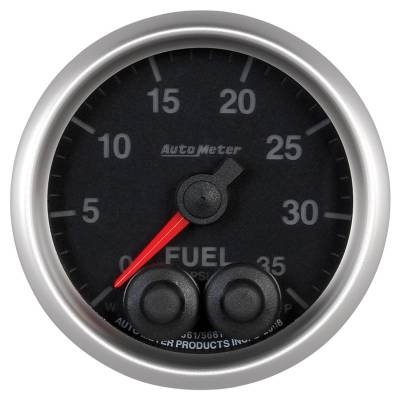 Auto Meter - Auto Meter Gauge; Fuel Press; 2 1/16in.; 35psi; Stepper Motor w/Peak/Warn; Elite 5661