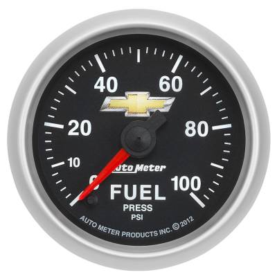 Auto Meter - Auto Meter Gauge; Fuel Press; 2 1/16in.; 100psi; Digital Stepper Motor; GM COPO Camaro 880449