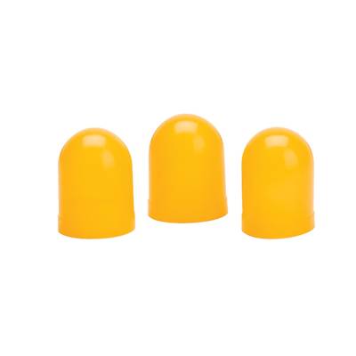 Auto Meter - Auto Meter Light Bulb Boots; Yellow; qty. 3 3208