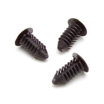 Auto Meter - Auto Meter Ratchet Fasteners; 100 pcs.; Black; For Gauge Pod/Pillar Installation 3282