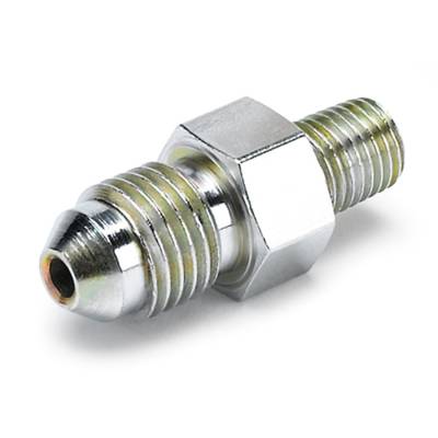 Auto Meter - Auto Meter Fitting; Adapter;-4AN Male to 1/16in. NPT Male; for Ford Fuel Rail 3275