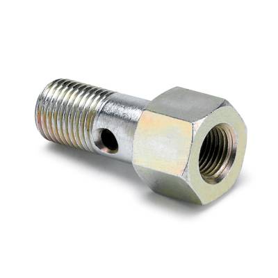 Auto Meter - Auto Meter Fitting; Adapter; 12mm Banjo Bolt to 1/8in. NPTF Female; Fuel Pressure 2276
