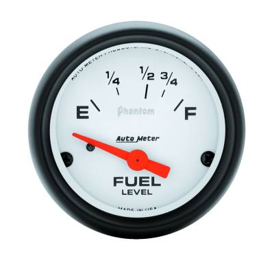 Auto Meter - Auto Meter Gauge; Fuel Level; 2 1/16in.; 16E to 158F; Elec; Phantom 5718