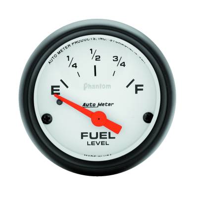 Auto Meter - Auto Meter Gauge; Fuel Level; 2 1/16in.; 240E to 33F; Elec; Phantom 5716