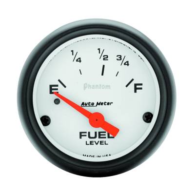 Auto Meter - Auto Meter Gauge; Fuel Level; 2 1/16in.; 73E to 10F; Elec; Phantom 5715