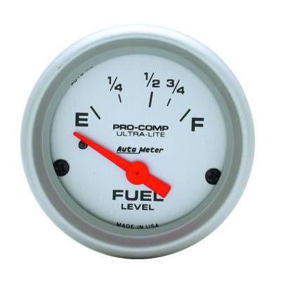 Auto Meter - Auto Meter Gauge; Fuel Level; 2 1/16in.; 16E to 158F; Elec; Ultra-Lite 4318