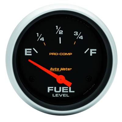 Auto Meter - Auto Meter Gauge; Fuel Level; 2 5/8in.; 240E to 33F; Elec; Pro-Comp 5417