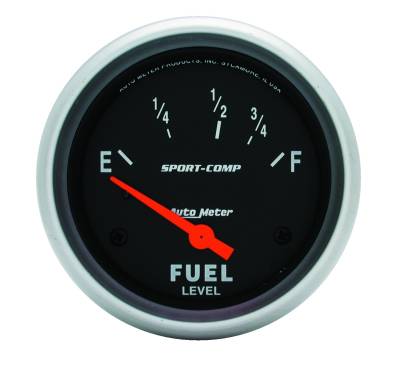 Auto Meter - Auto Meter Gauge; Fuel Level; 2 5/8in.; 240E to 33F; Elec; Sport-Comp 3516