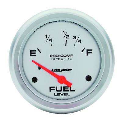 Auto Meter - Auto Meter Gauge; Fuel Level; 2 5/8in.; 16E to 158F; Elec; Ultra-Lite 4418