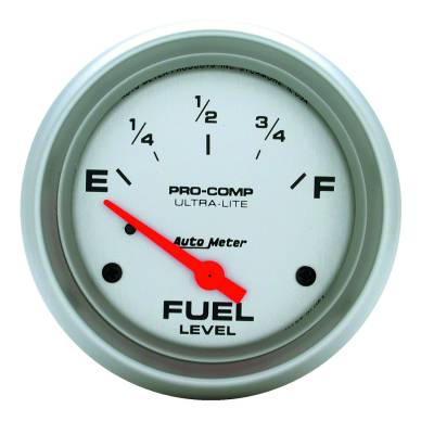 Auto Meter - Auto Meter Gauge; Fuel Level; 2 5/8in.; 240E to 33F; Elec; Ultra-Lite 4416