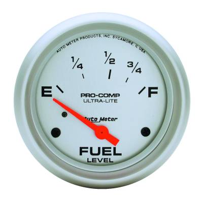 Auto Meter - Auto Meter Gauge; Fuel Level; 2 5/8in.; 73E to 10F; Elec; Ultra-Lite 4415