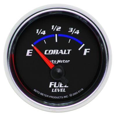 Auto Meter - Auto Meter Gauge; Fuel Level; 2 1/16in.; 240E to 33F; Elec; Cobalt 6116