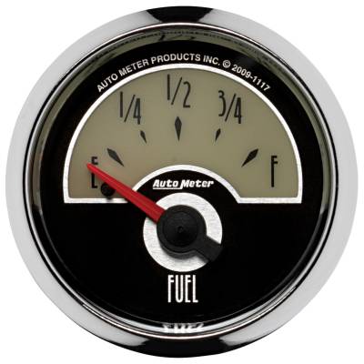 Auto Meter - Auto Meter Gauge; Fuel Level; 2 1/16in.; 240E to 33F; Elec; Cruiser 1117