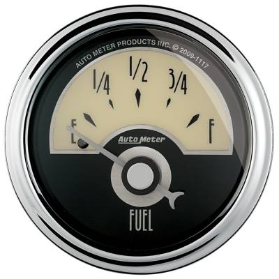 Auto Meter - Auto Meter Gauge; Fuel Level; 2 1/16in.; 240E to 33F; Elec; Cruiser AD 1107