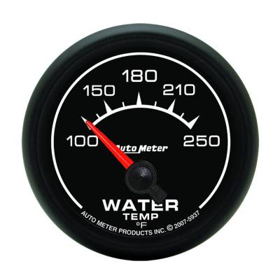 Auto Meter - Auto Meter Gauge; Water Temp; 2 1/16in.; 100-250deg. F; Electric; ES 5937