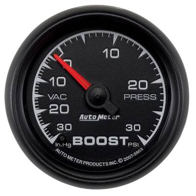 Auto Meter - Auto Meter Gauge; Vac/Boost; 2 1/16in.; 30inHg-30psi; Mechanical; ES 5903