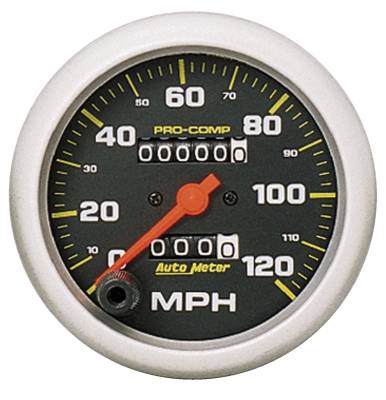 Auto Meter - Auto Meter Gauge; Speedometer; 3 3/8in.; 120mph; Mechanical; Pro-Comp 5152