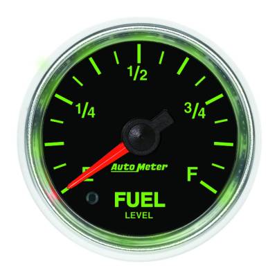 Auto Meter - Auto Meter Gauge; Fuel Level; 2 1/16in.; 0-280 Programmable; GS 3810